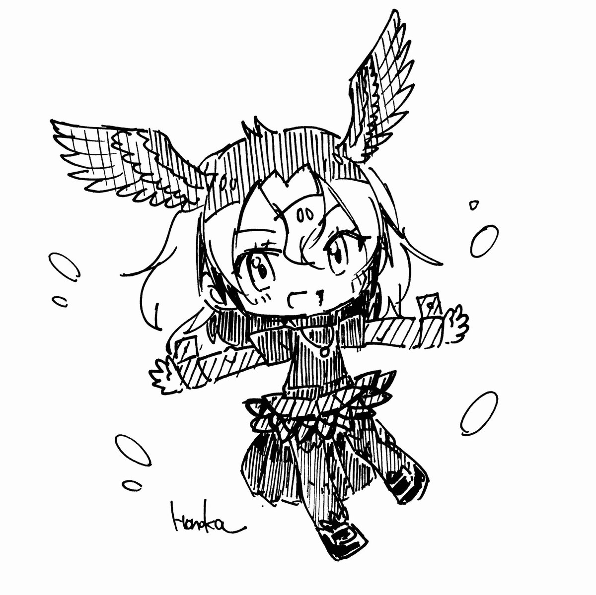 もちっとトリさんフレンズ
#けもフレ
#けものフレンズ 