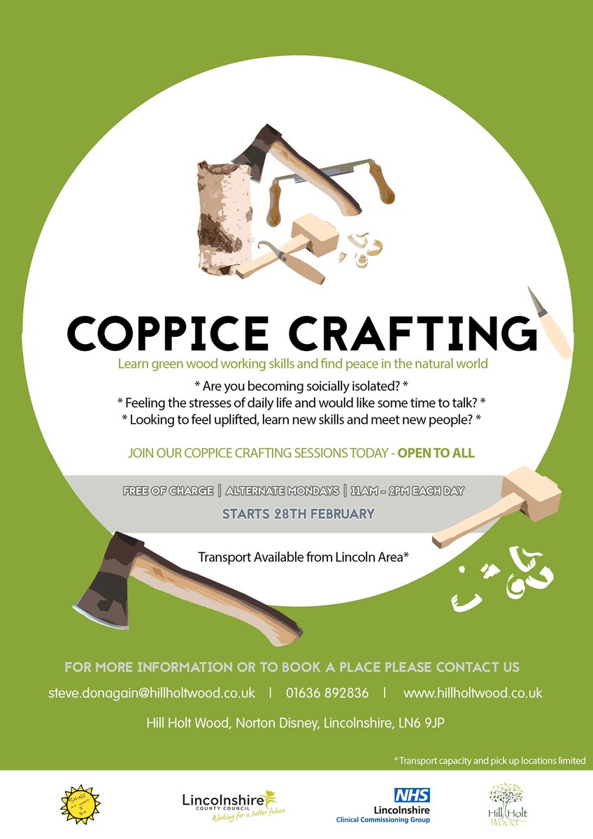 Delighted to say we have received funding to run a new project. Very similar to our current one but open to everyone over 18 thanks to <a href="/LincolnshireCC/">Lincolnshire County Council</a> <a href="/ShineLincs/">Shine Lincolnshire</a>