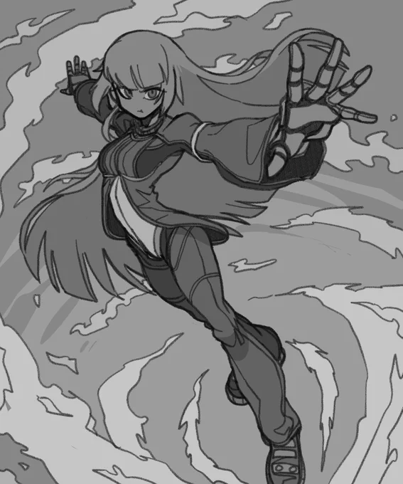 kof15を買うことを胸に誓います
 #KOF15  #格ゲーキャラ描こうぜ 