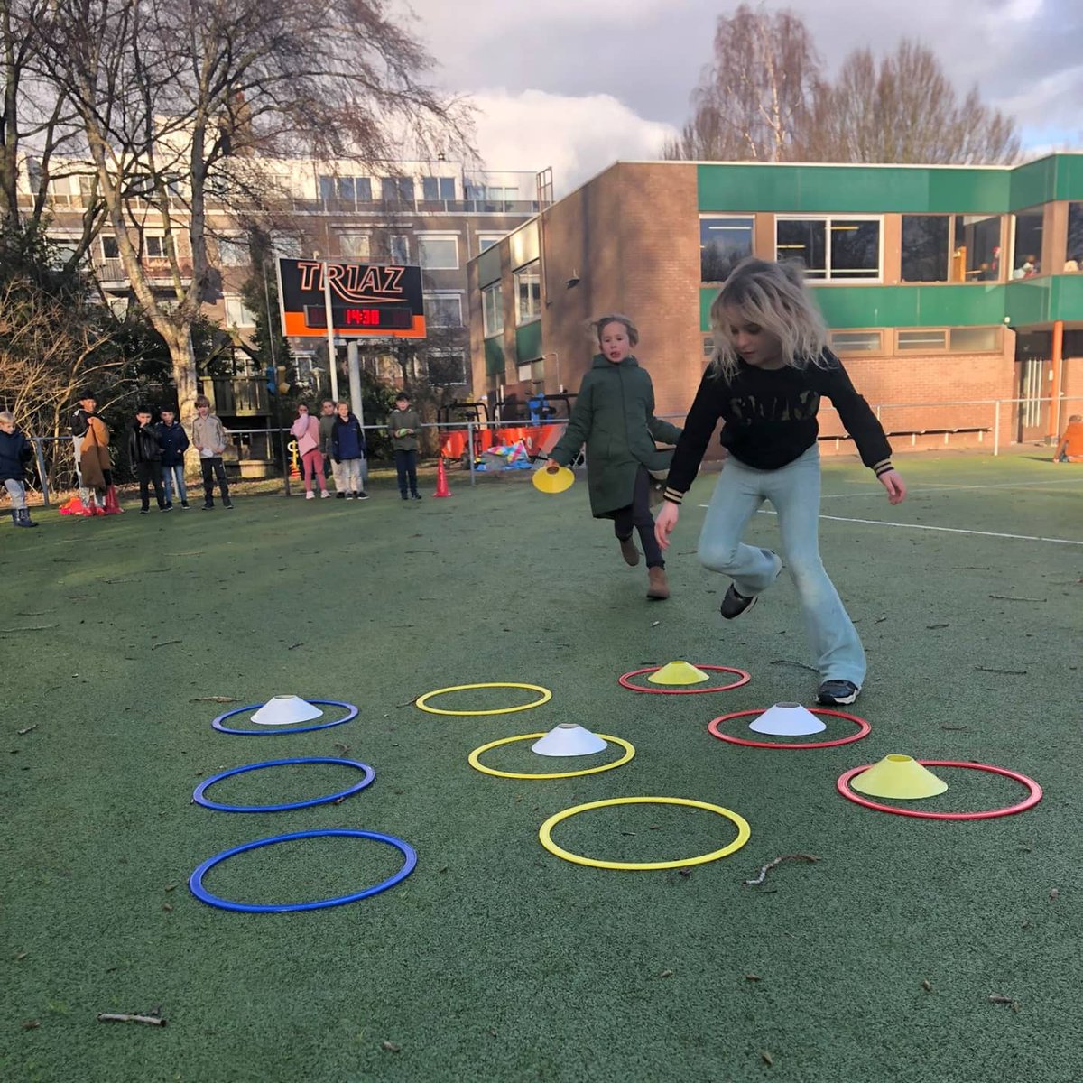 Veel sport &amp; spel tijdens de noodopvang in de Kerstvakantie. Volgende week gaat de BSO weer regulier open 😊