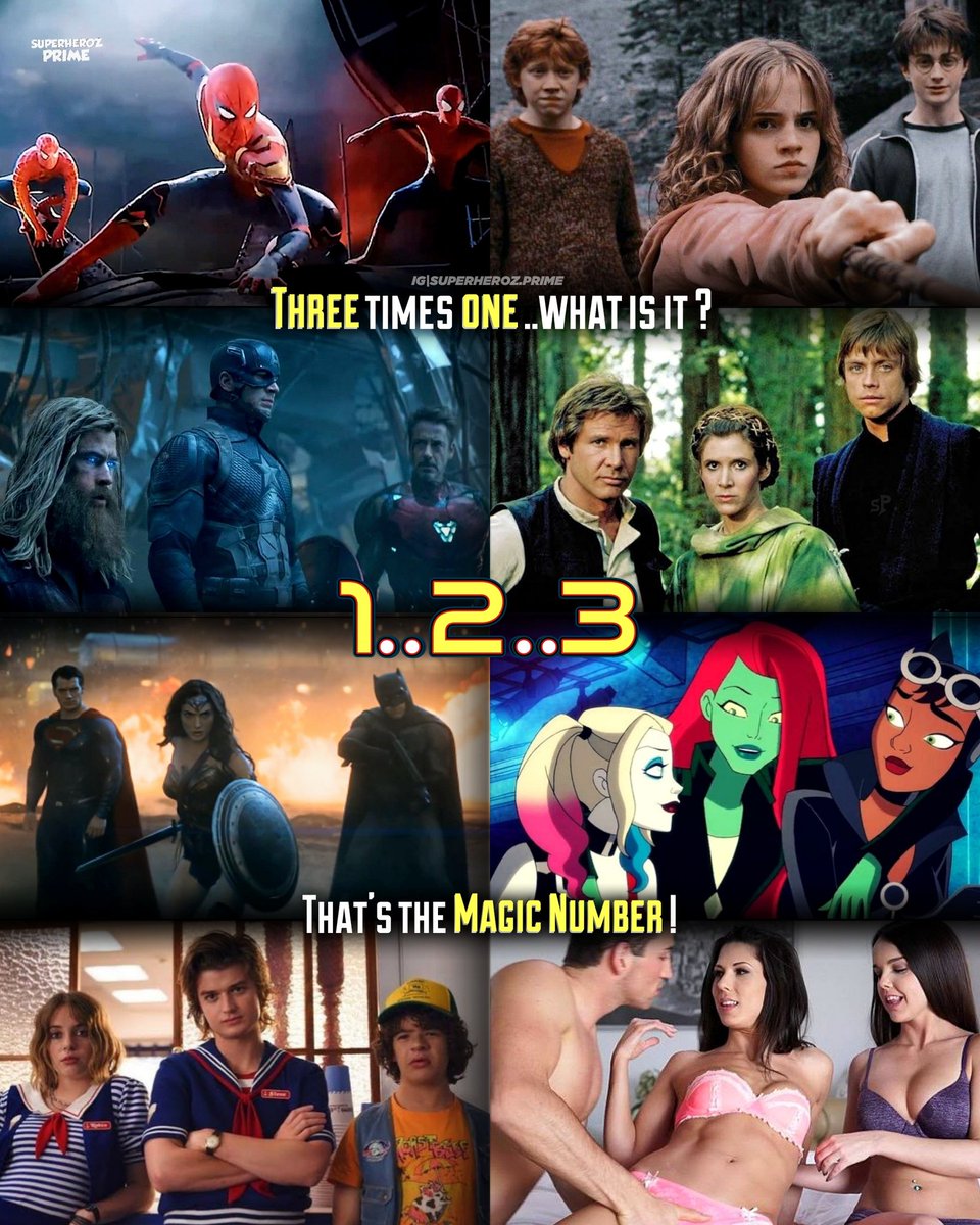 3's the Magic Number #Spidermannowayhome