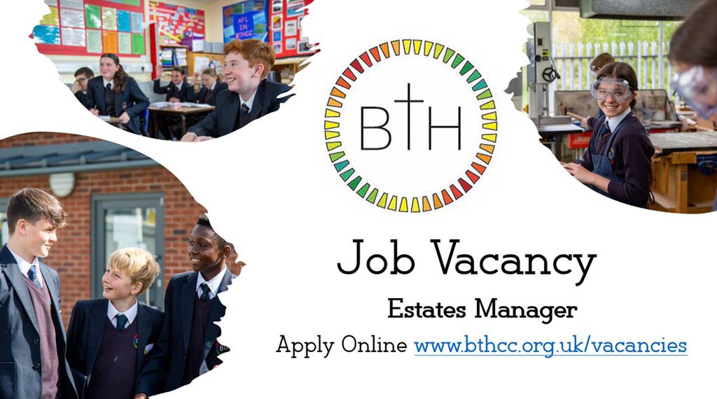 bthcc_college's tweet photo. Job Vacancy-  Estates Manager

Please share 🚨 https://t.co/RqqnNqwACf