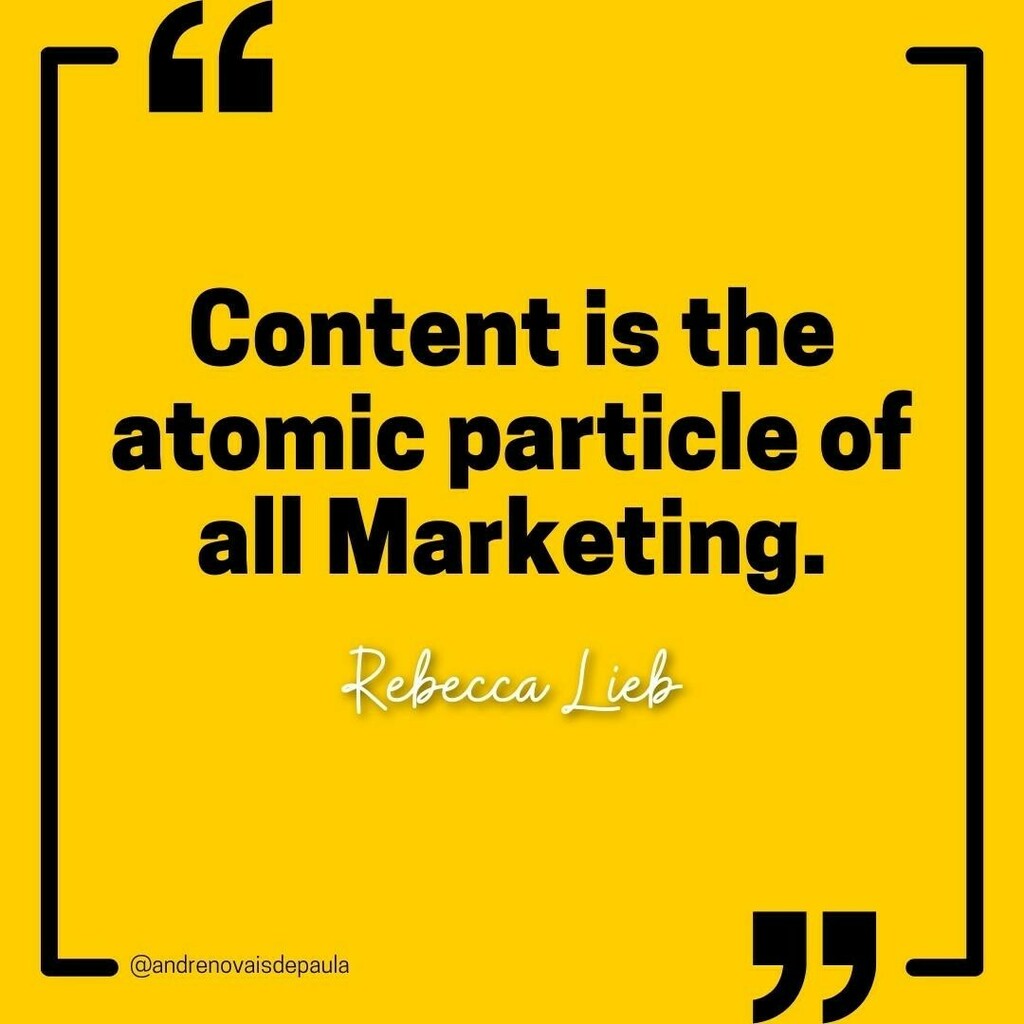 AndreNPaula's tweet photo. O Conteúdo, em todos os seus Formatos, é o elemento mais crítico de qualquer Estratégia de Marketing. Encontrar um equilíbrio bem-sucedido entre Marketing de Conteúdos e as demais Tácticas que compõem a tua Estratégia é difícil, mas essencial

Segundo o … https://t.co/IfgsgSoNUh https://t.co/Rw4pUFa17V