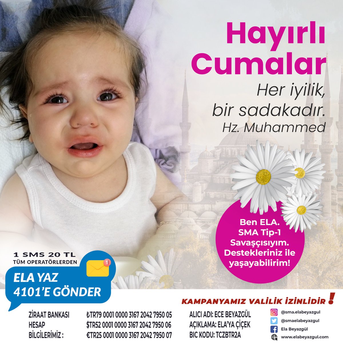 smaelabeyazgul's tweet photo. Ela gülsün lütfen yasasin destek olun nefesi cani olun bugun Sma tip1 ölümcül kas hastasi ancak sizlerin destegi ile ilacina kavusacak
#Ethereum #Kazakhstan #cryptocurrency #BitcoinCrash #Bitcoin #Solana #HalkinAKPyeCevabi #İzmireKulakVerin #AVAX https://t.co/p3l6Llb5dY