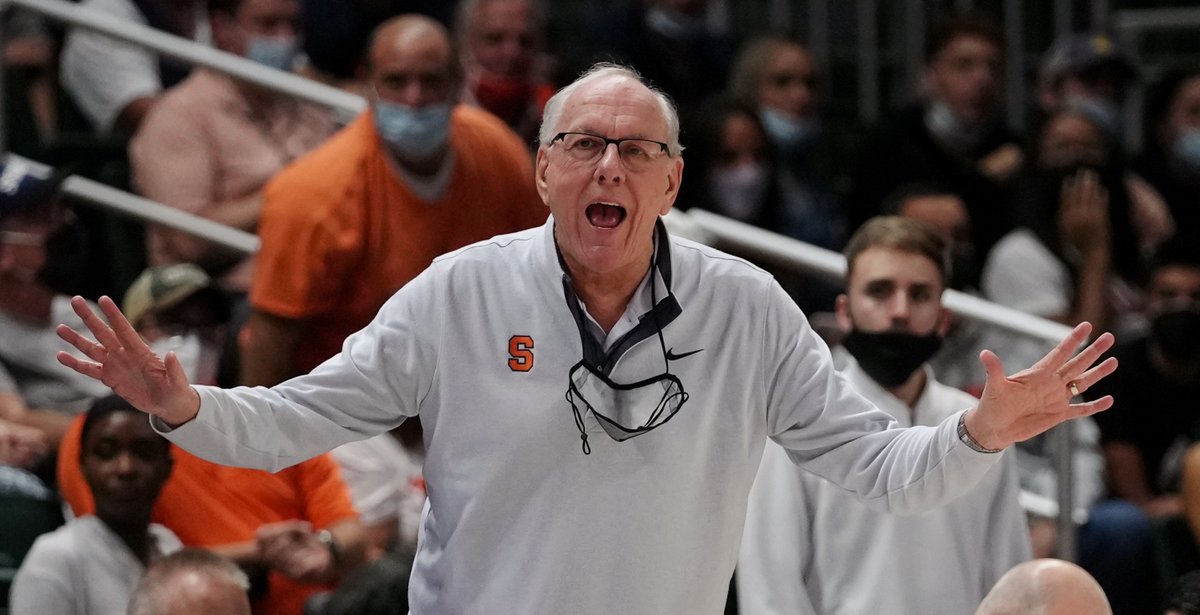 I took a look at the rest of Syracuse basketball’s schedule to see how the Orange can avoid a losing season. https://t.co/63g5qkbRkd https://t.co/6uGYkgEQB4