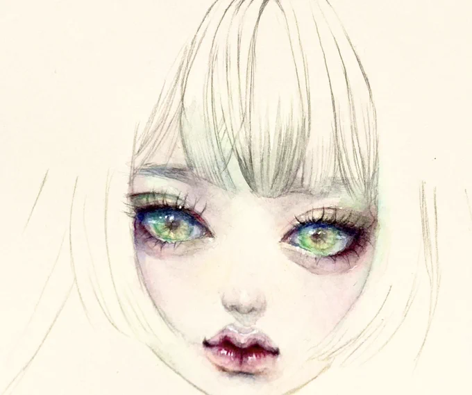 アナログ、3度目の正直🎨
上手く行きますように✨ 