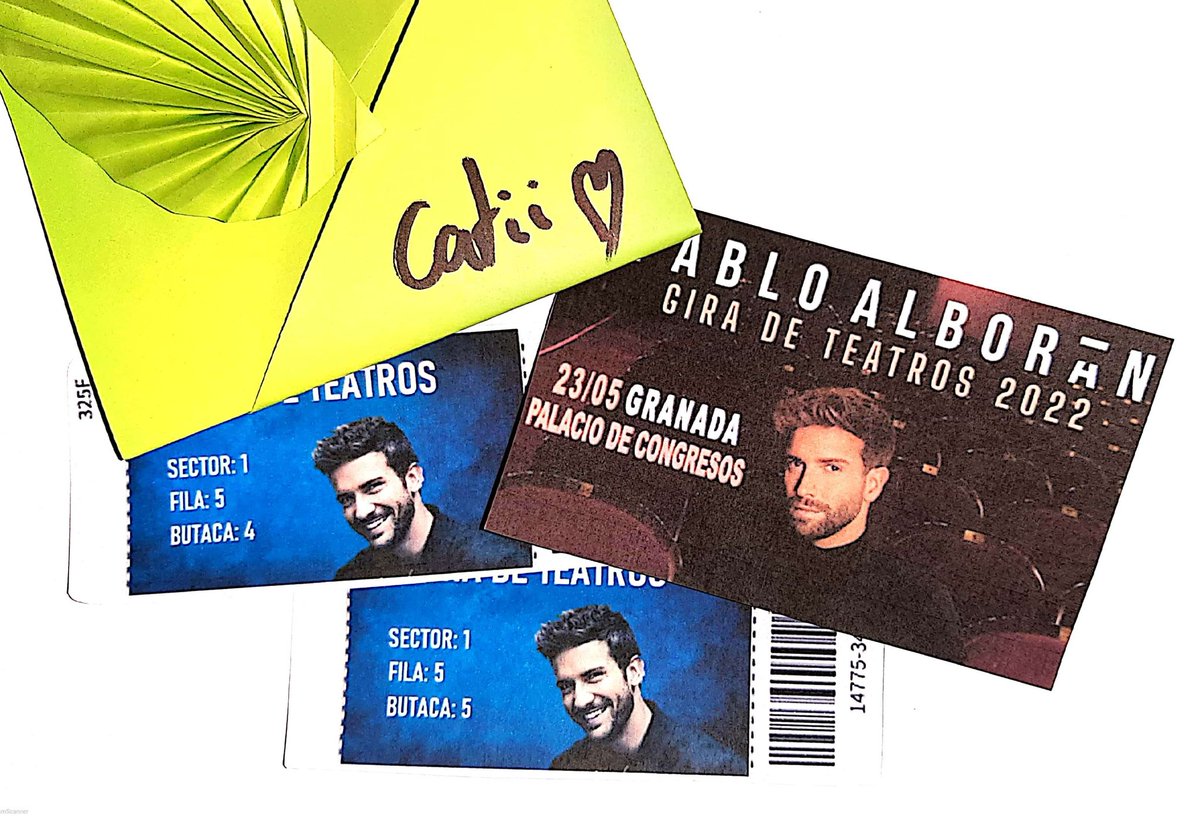 Los reyes magos me conocen demasiado bien, y después de 4 años, <a href="/felixrfuente/">Félix Rodríguez de la Fuente</a> y yo vamos a ir a verte <a href="/pabloalboran/">Pablo Alborán</a> 🥺🥺
-136 días!🤩