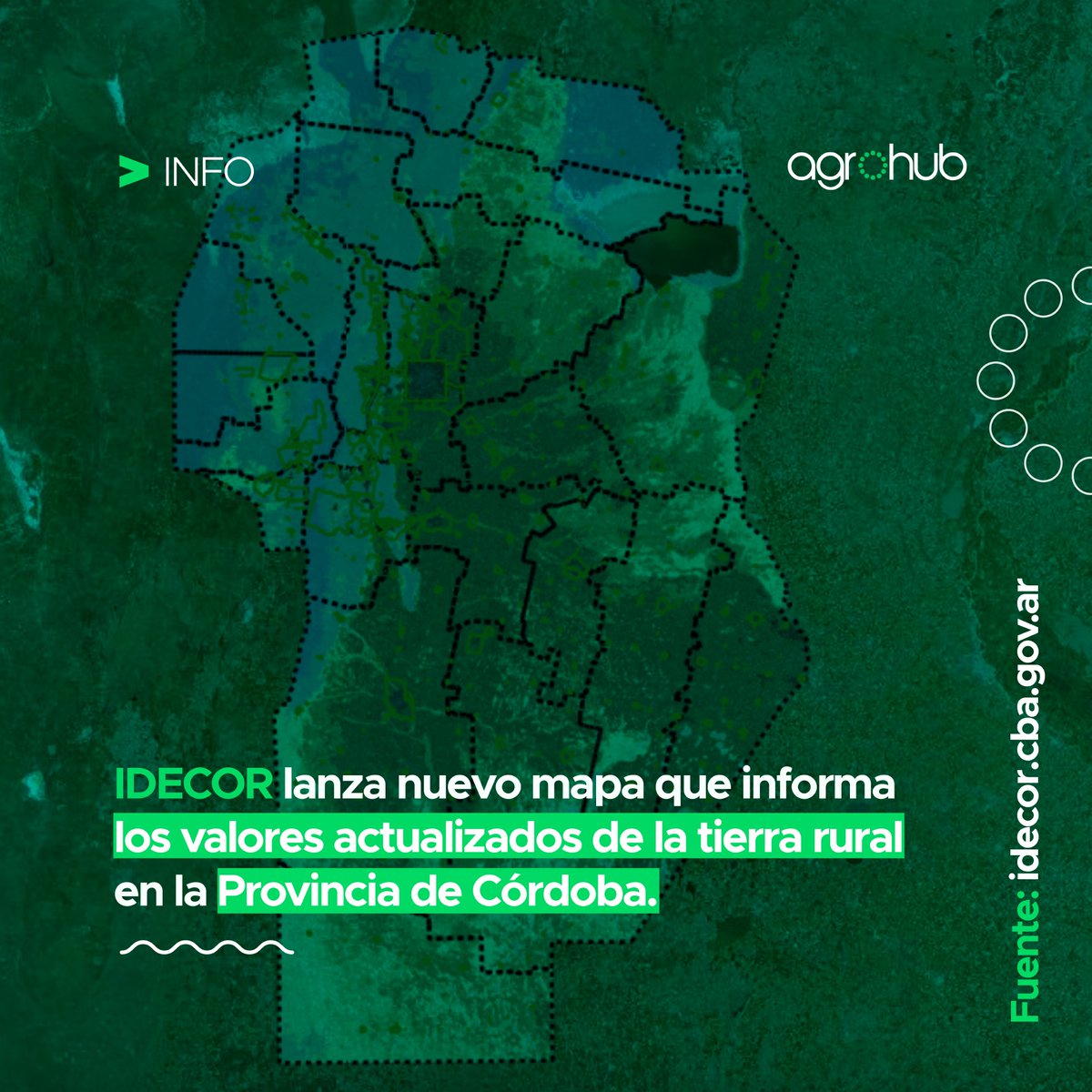 agrohubapp's tweet photo. Conocé el nuevo mapa de valores actualizados de la tierra rural en la Provincia de #córdoba !
https://t.co/qnUuTXzpx0
#mapa #idecor #suelo #tierrarural #agricultura https://t.co/LU0QPofv7C