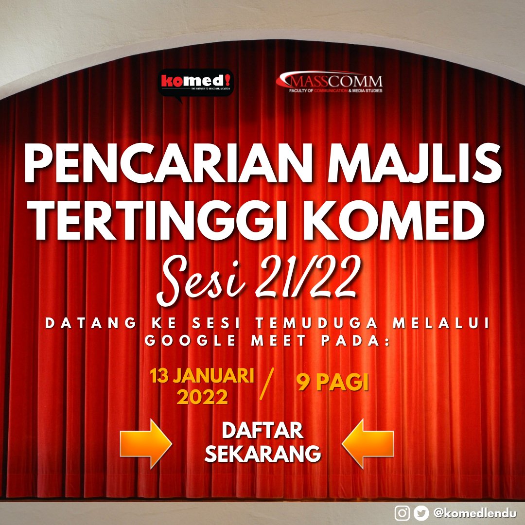 𝗞𝗢𝗠𝗘𝗗 𝗨𝗶𝗧𝗠 𝗠𝗘𝗟𝗔𝗞𝗔 (@komedlendu) / Posts / X