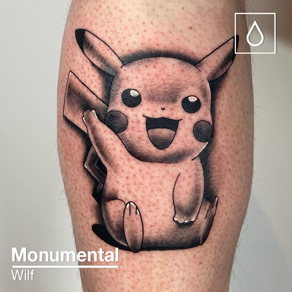 Drawing Pikachu in a Tribal Tattoo Design Style  YouTube