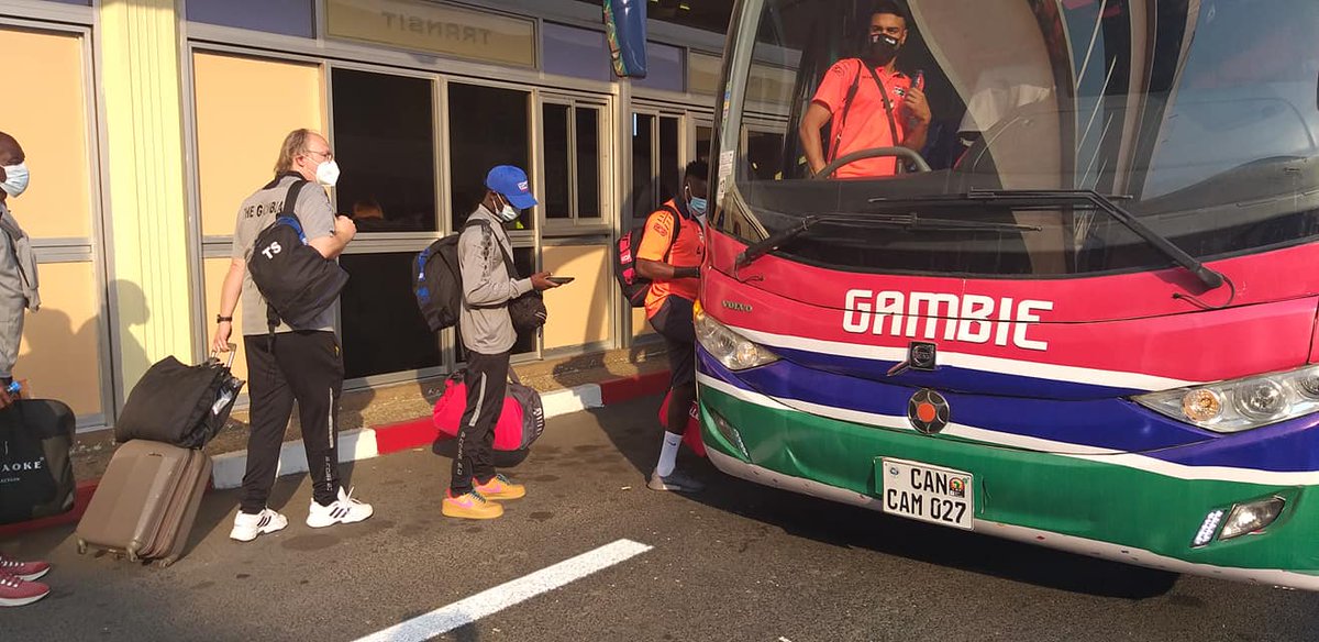 date_africa's tweet photo. 🇬🇲Gambia :Scorpions have landed in Douala, Cameroon and  are ready for the AFCON.
#utdaafcon #utdacan_total_énergies_2021 #utdainfo #utdascorpions #utdadouala #utdagambia #utdacameroon https://t.co/1OmQdRi7Al
