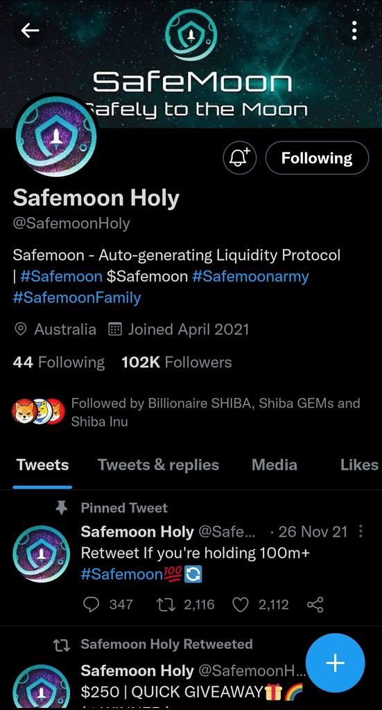 LessCult's tweet photo. @SafemoonHoly https://t.co/fZmFA6SN8R