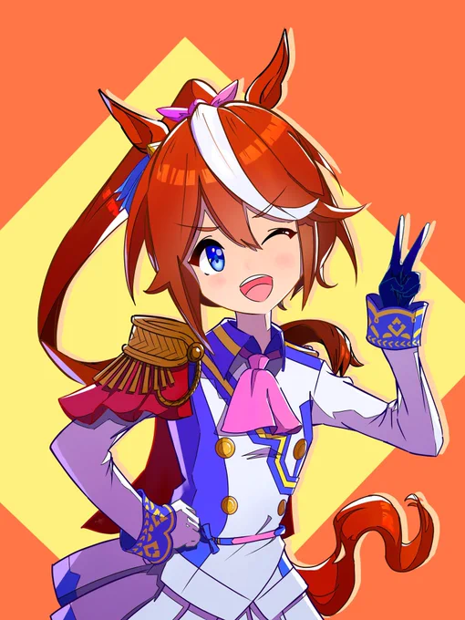 トウカイテイオー!
 #ウマ娘プリティーダービー 