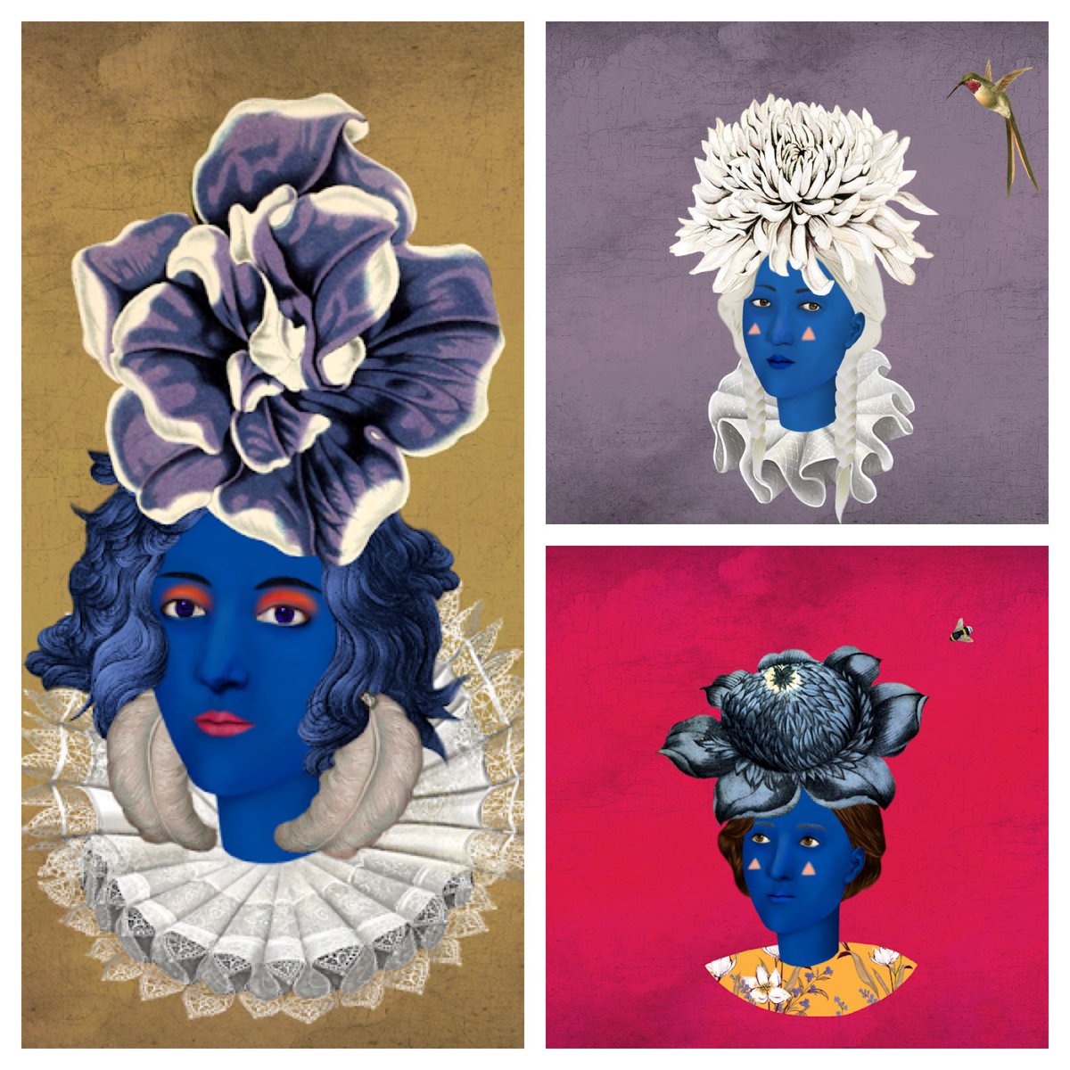 StepheneKlein's tweet image. #pantone2022 color #veriperi along with #venusblue can be seen in #FlowerGirls #NFTs. 
Cross-pollination produces seeds in the seed economy. Seed NFTs can be used for merch when planted on #venus. @FlowerGirlsNFT 
This is a significant milestone in NFTs.
#FineartNFT with utility.