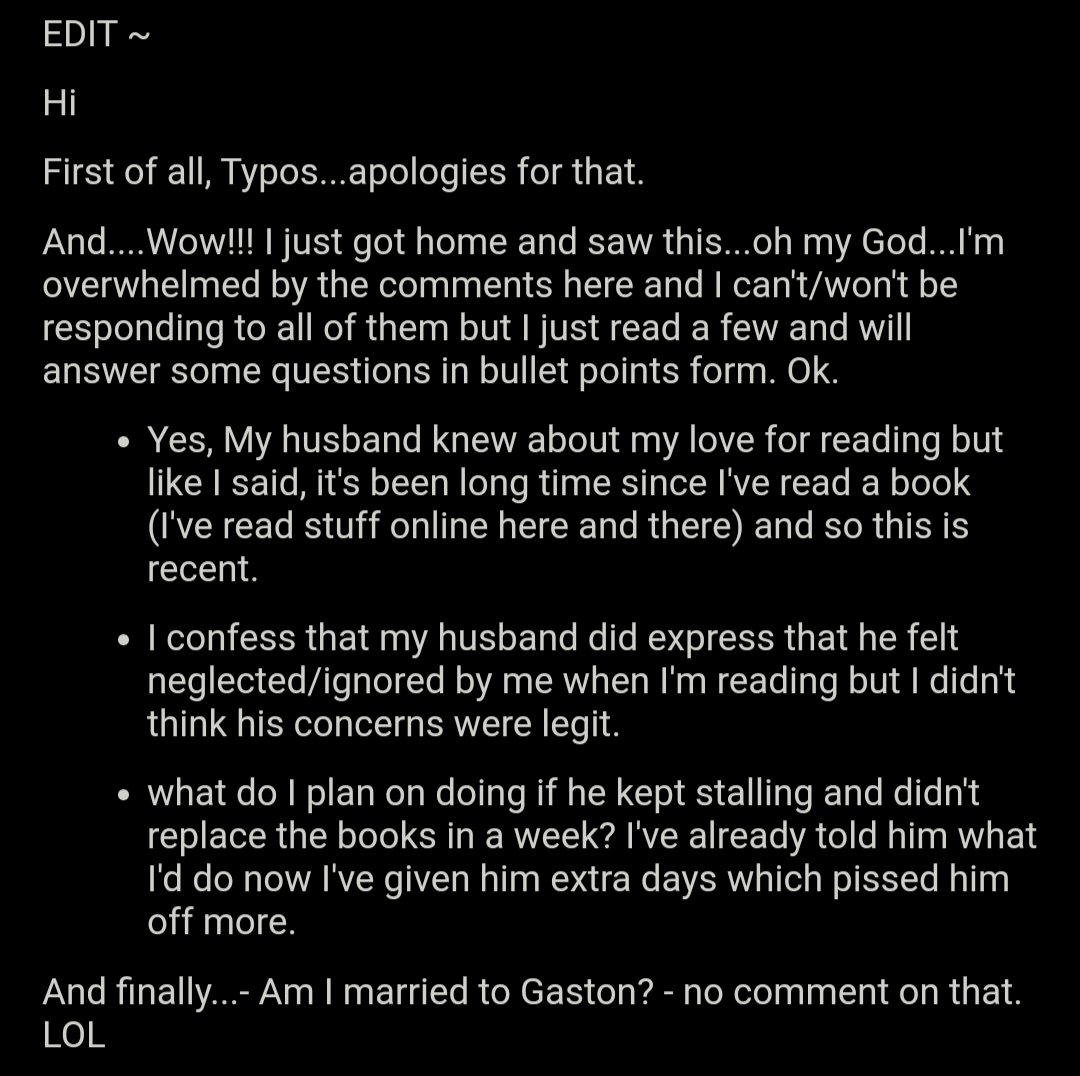 Am I the Asshole? tweet media