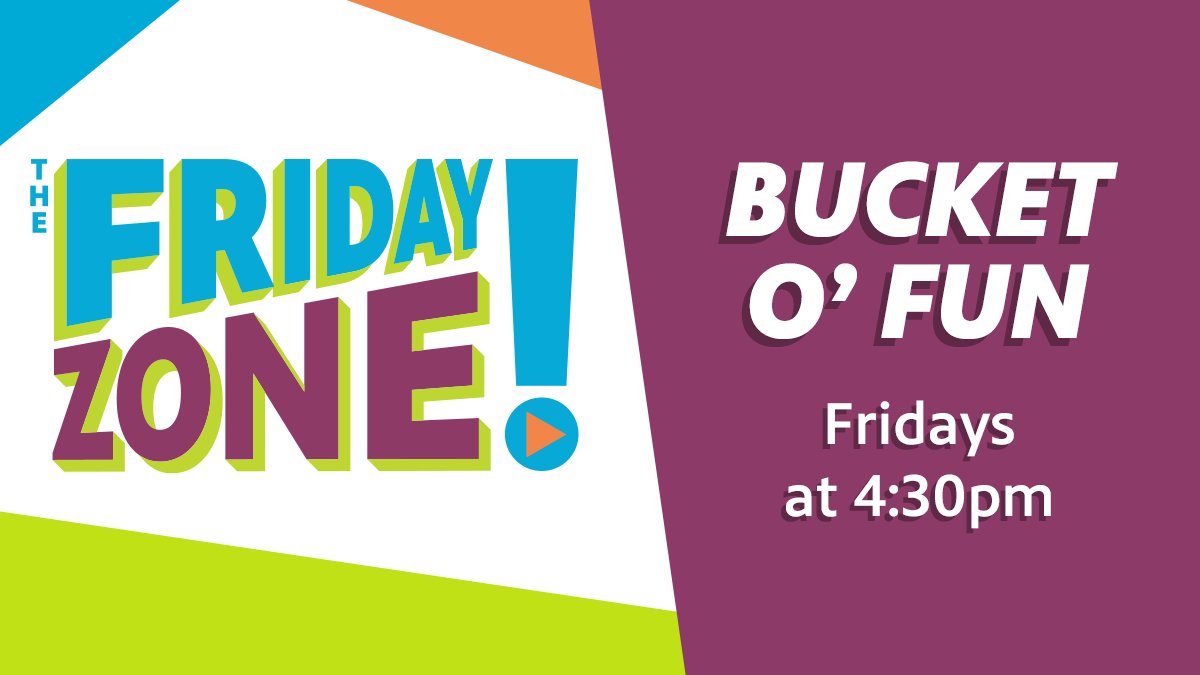 Today on The Friday Zone: Fill your bucket with fun! Take to the rink in The Fitness Zone. Travel 20,000 Leagues Under the Sea with Captain Nemo. Learn a fun trick using a siphon. Peggy and Zarg continues.

📺 The Friday Zone airs Fridays at 4:30pm and Saturdays at 10am on WTIU.