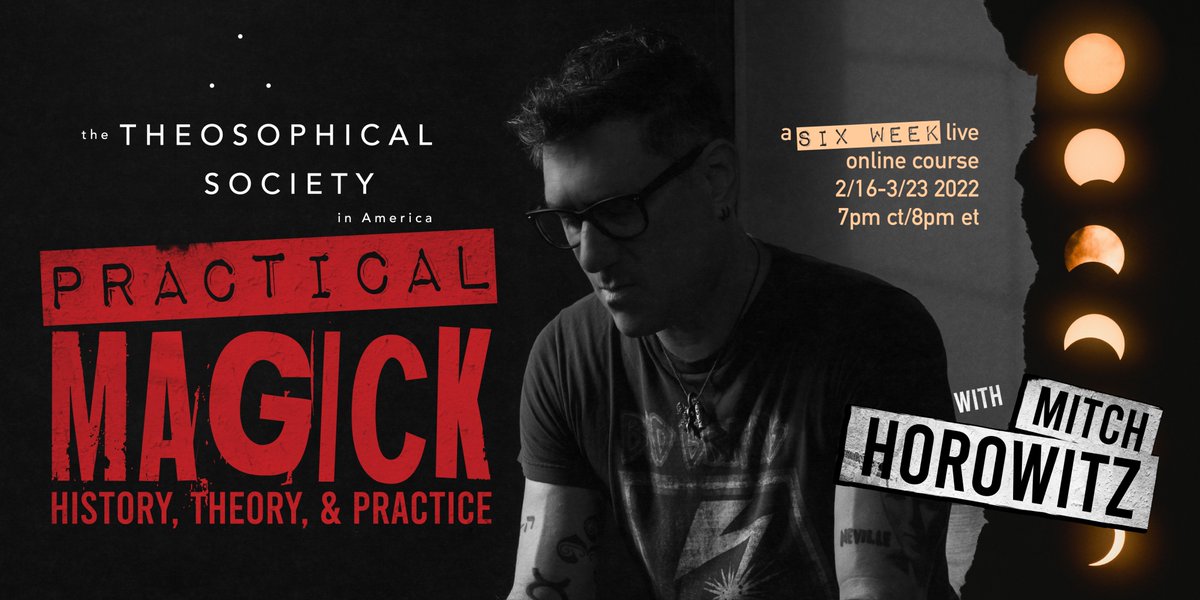 Theosophical Society (@theosophical) on Twitter photo A brand new Six-Week Live Online Course with <a href="/MitchHorowitz/">ππ’πππ‘ ππ¨π«π¨π°π’ππ³</a> starts February 16th! There are a limited number of early bird tickets, so register today! theosophical.org/magick A brand new Six-Week Live Online Course with <a href="/MitchHorowitz/">ππ’πππ‘ ππ¨π«π¨π°π’ππ³</a> starts February 16th! There are a limited number of early bird tickets, so register today! theosophical.org/magick