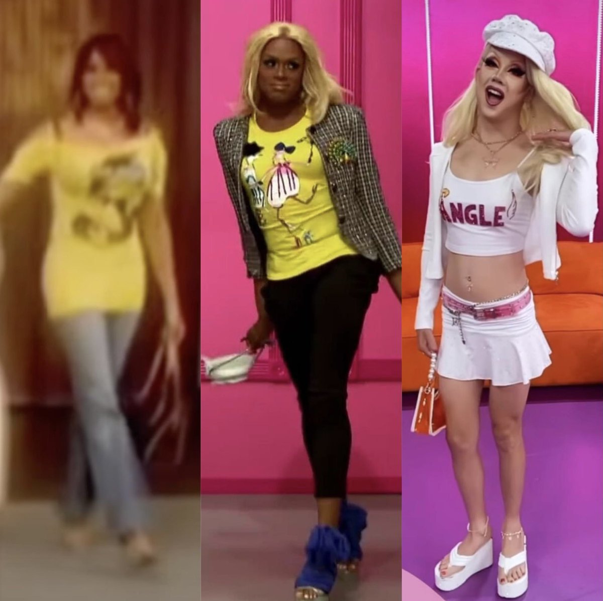 Iconic “Walk into a mall” #DragRace entrance looks