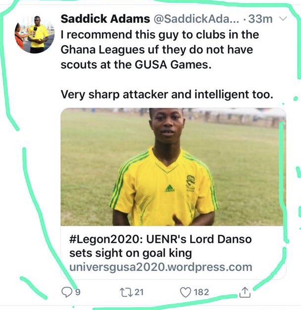 2 years ago. Never Stop believing ⁦<a href="/SaddickAdams/">Saddick Adams</a>⁩ ⁦<a href="/AnimSammy/">Sammy Anim Addo</a>⁩ ⁦<a href="/Youngapostlesfc/">YOUNG APOSTLES FC</a>⁩ ⁦<a href="/GhanaLeague/">🇬🇭 Ghana Premier League</a>⁩ ⁦<a href="/CudjoeAnim/">Mathew Anim Cudjoe</a>⁩ ⁦<a href="/Yeboah99ideas/">Yeboah_99ideas</a>⁩