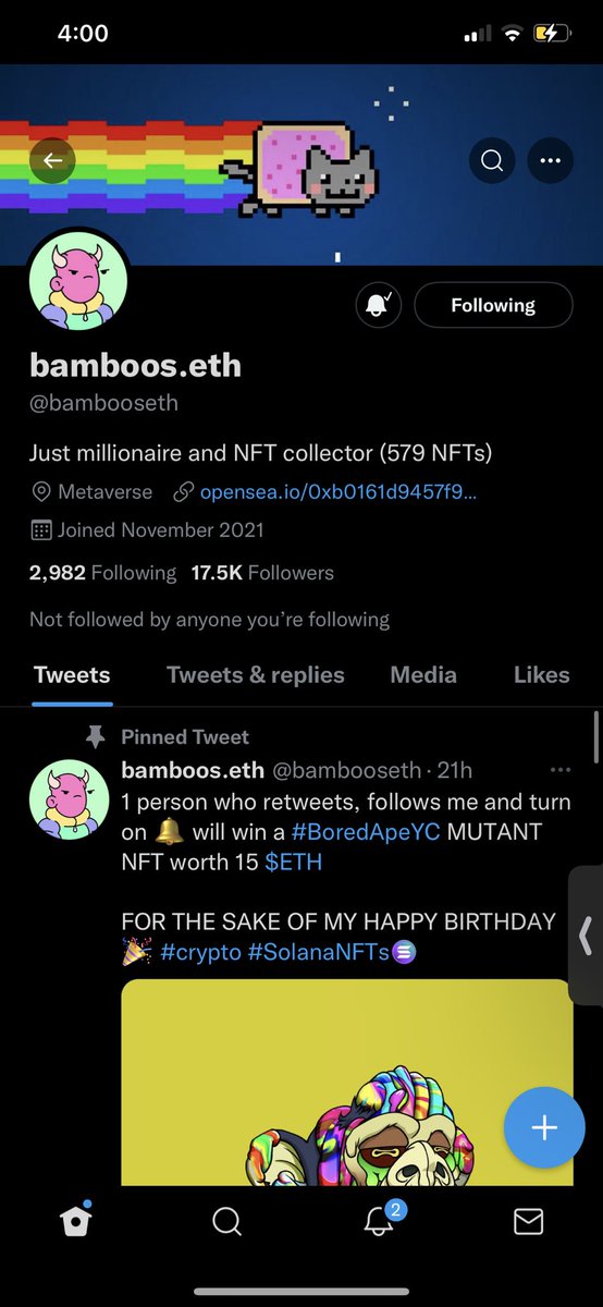 hyp3_NFT's tweet photo. @bambooseth ✅ https://t.co/HHgEY1KqQH