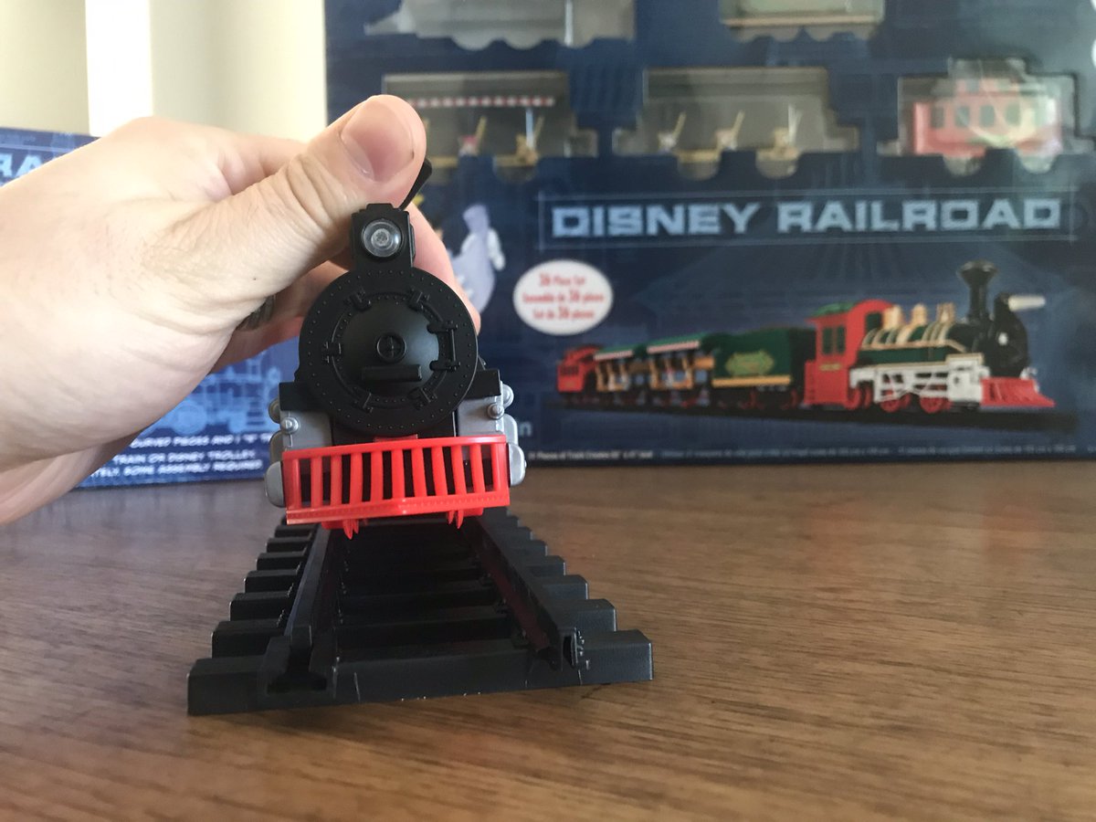 agorgz's tweet photo. We bought 3 “track packs” to extend our Disney Railroad this Christmas, but they’re totally different gauges despite nearly identical packages and labeling “FOR USE WITH DISNEY TRAIN.” Talk about confusing! What gives, Disney?? @shopDisney @Disney @WaltDisneyWorld @DisneyParks https://t.co/210KI9HBmw