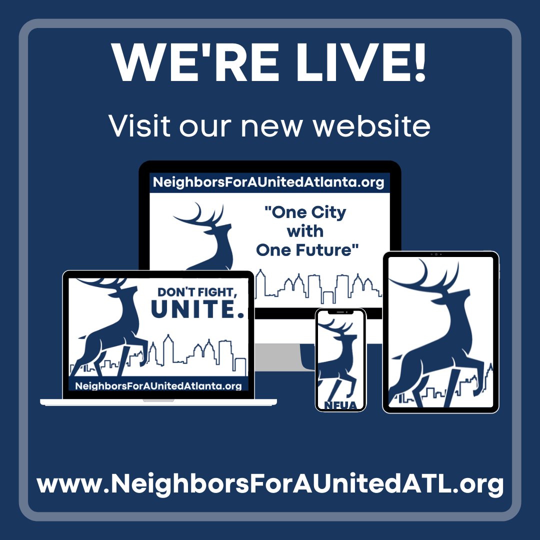 Want to learn more about our efforts to #KeepAtlantaUnited! Check out our new website: neighborsforaunitedatl.org #UniteDontFight #OneAtlanta