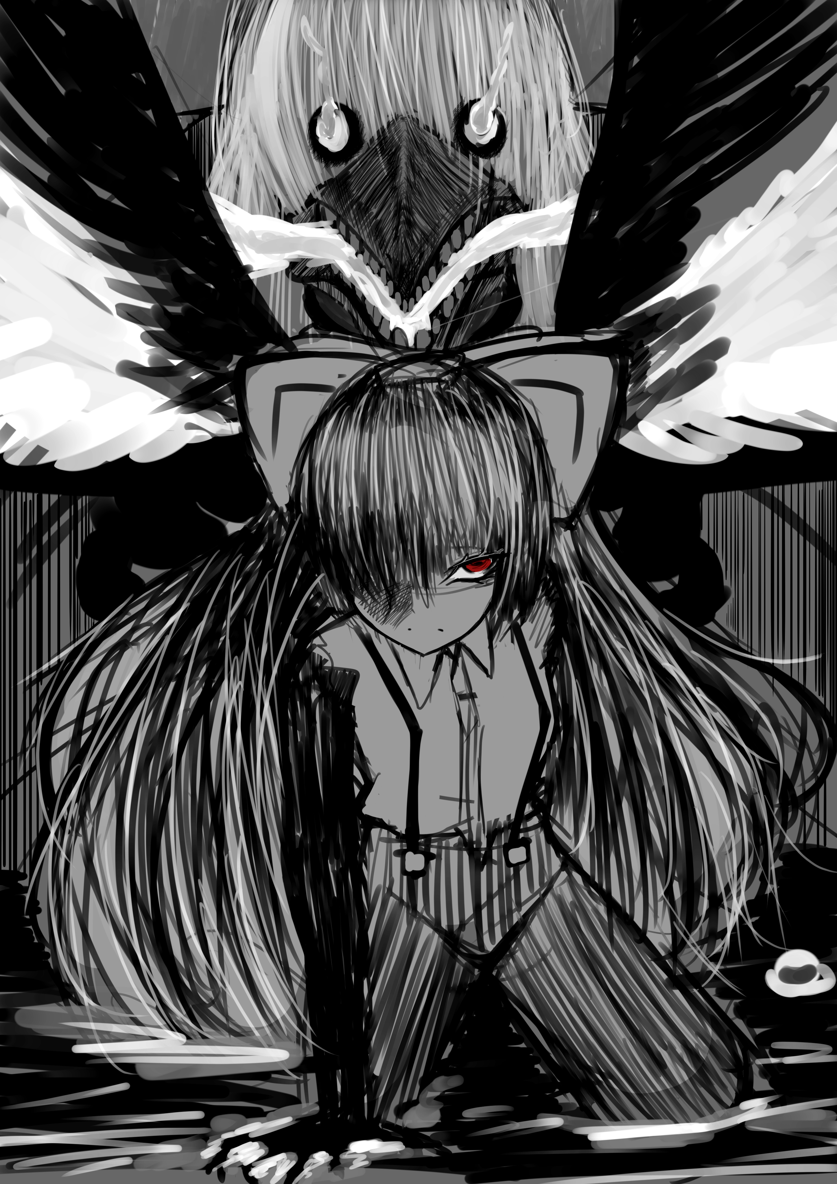トリコット織 広形もんぺ 華麗 紅藤色 球体関節人形「dark forest」 淑女雑貨Toe Cocotte