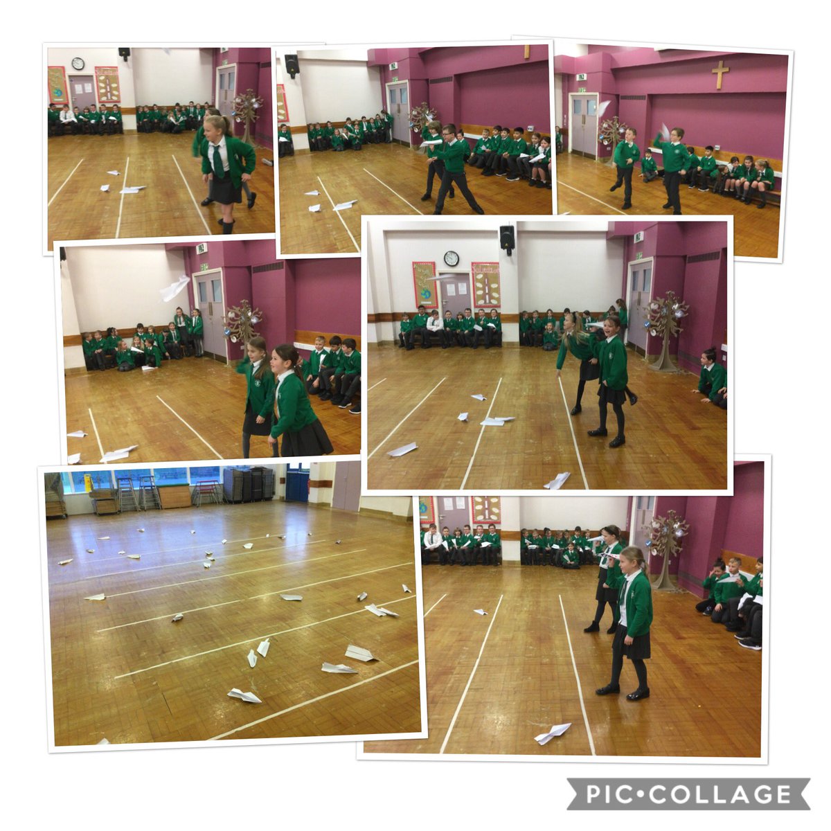 We enjoyed flying our paper planes and finding out how they travel. We then made the results into a bar graph and next week we will compare the shapes of the plane to see if that affected the distance travelled. <a href="/cwprimary/">CW Primary School</a>