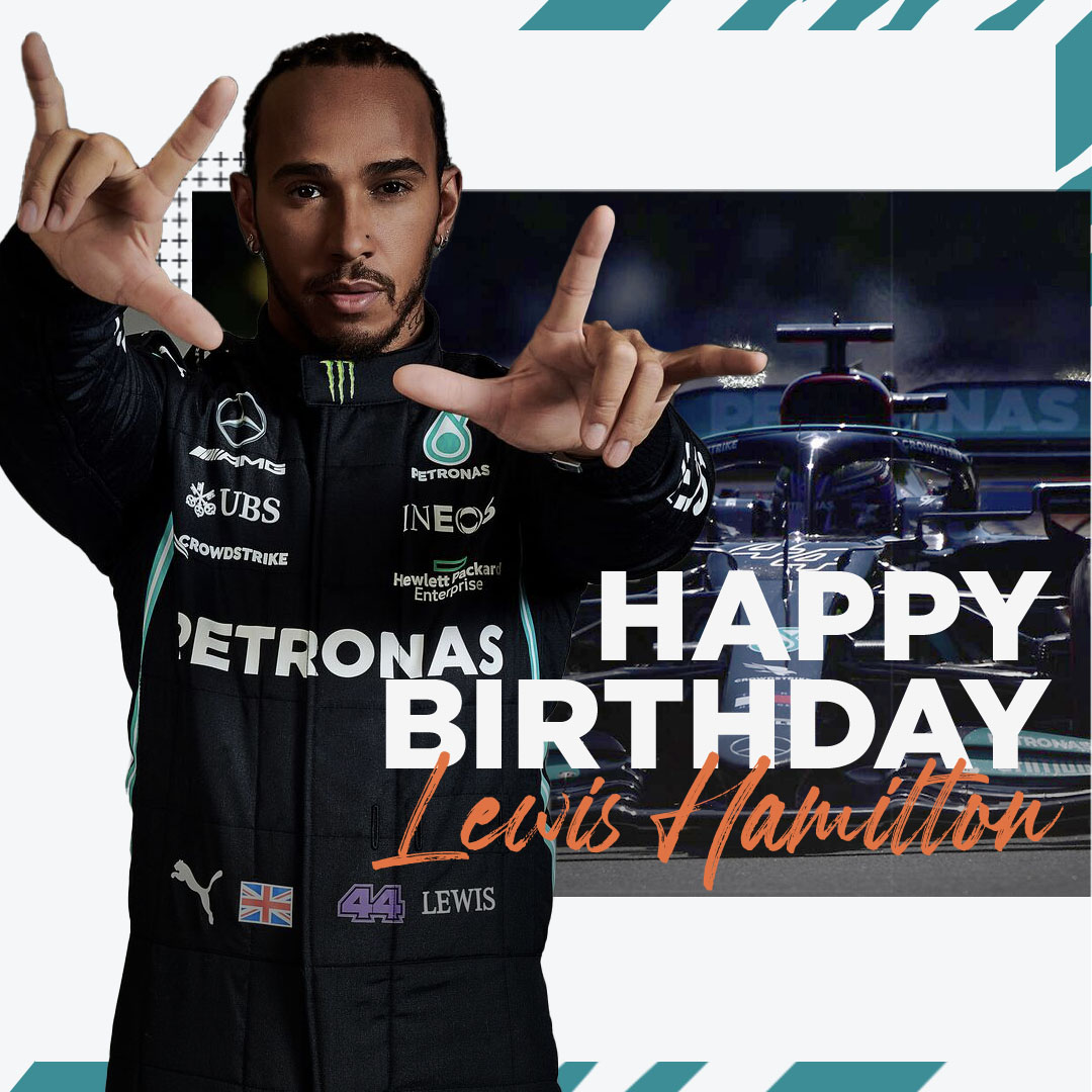 Lewis Hamilton Birthday