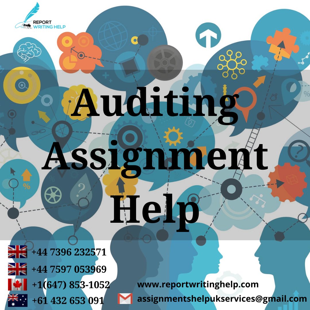 ReportWritingH1's tweet image. Be confident! Because you choose our Audit assignment help services.  We firmly uphold our promises and never compromise on quality.
Order tour task Now
#auditing #auditingassignment #auditingAssignmenthelp #auditinghelp #bestauditing #bestauditingassignmenthelp