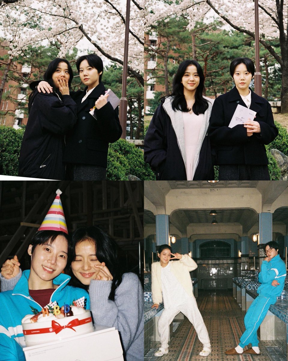 official_jensoo's tweet photo. Jisoo posted pics with Kim Misoo and 207 roommates 🥺🤍 https://t.co/IRUqVGstJR