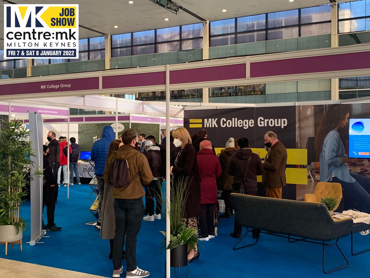 A busy start to the #MKJobShow! 👀

Come and visit this FREE event now, and kickstart the new year with a new career!

📍centre:mk
🕑11am-6pm

Don't miss out!