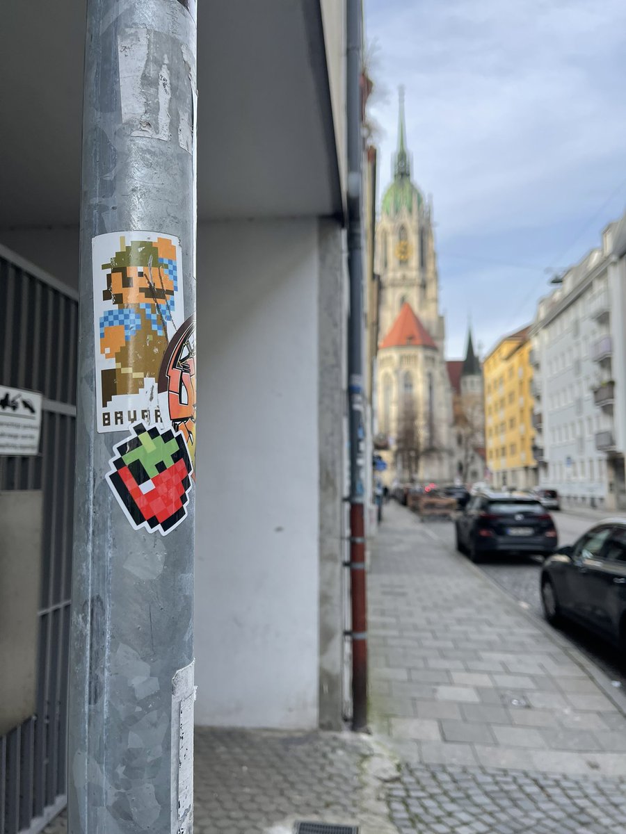 strawberry_wtf's tweet photo. Watch out, Munich! The pixelated duo @strawberry_wtf and @superbavario are coming for you! https://t.co/3ClpLcTZjj