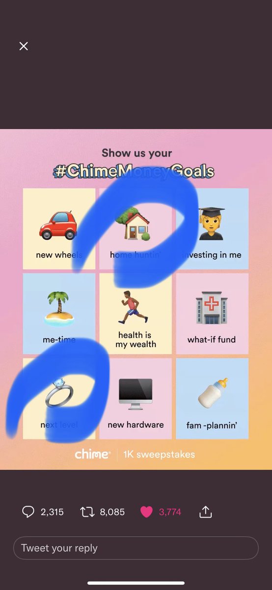 AliceRamirez5's tweet image. My #ChimeMoneyGoals is for better year and hope for the best and even good health for all.. start fresh for my family and myself really need to get a place n this can help for a down payment! Thanks @Chime for the help for spotting me and more. $Chimesign #chime