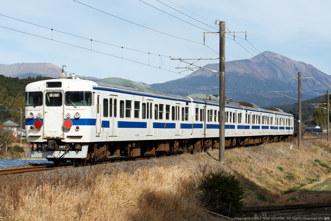 NON_Uehara's tweet photo. #415系,#DE10
#FO507
■2022/1/7(金)
12枚中 / 1〜4枚
①415系FO507〔分〕+ DE10 1755〔鹿〕→ @ 南霧島(信)〜霧島神宮
②415系FO507 + DE10 1755 → @ 南霧島(信)〜霧島神宮
③415系FO507 + DE10 1755 → @ 北永野田
④787系BO103きりしま, 415系FO507 + DE10 1755 → @ 門石(信)〜田野 https://t.co/VH9unw6QMP