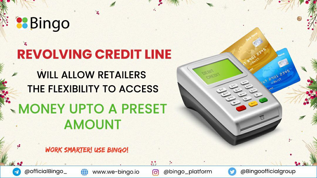 officialBingo_'s tweet photo. Flexible and reliable source for your business Bingo is solving current market challenges faced by retailers by providing them blockchain backed credit line.���
#retailers #wholesalers #credit #blockchain #Bingo https://t.co/vAGCppo8t0