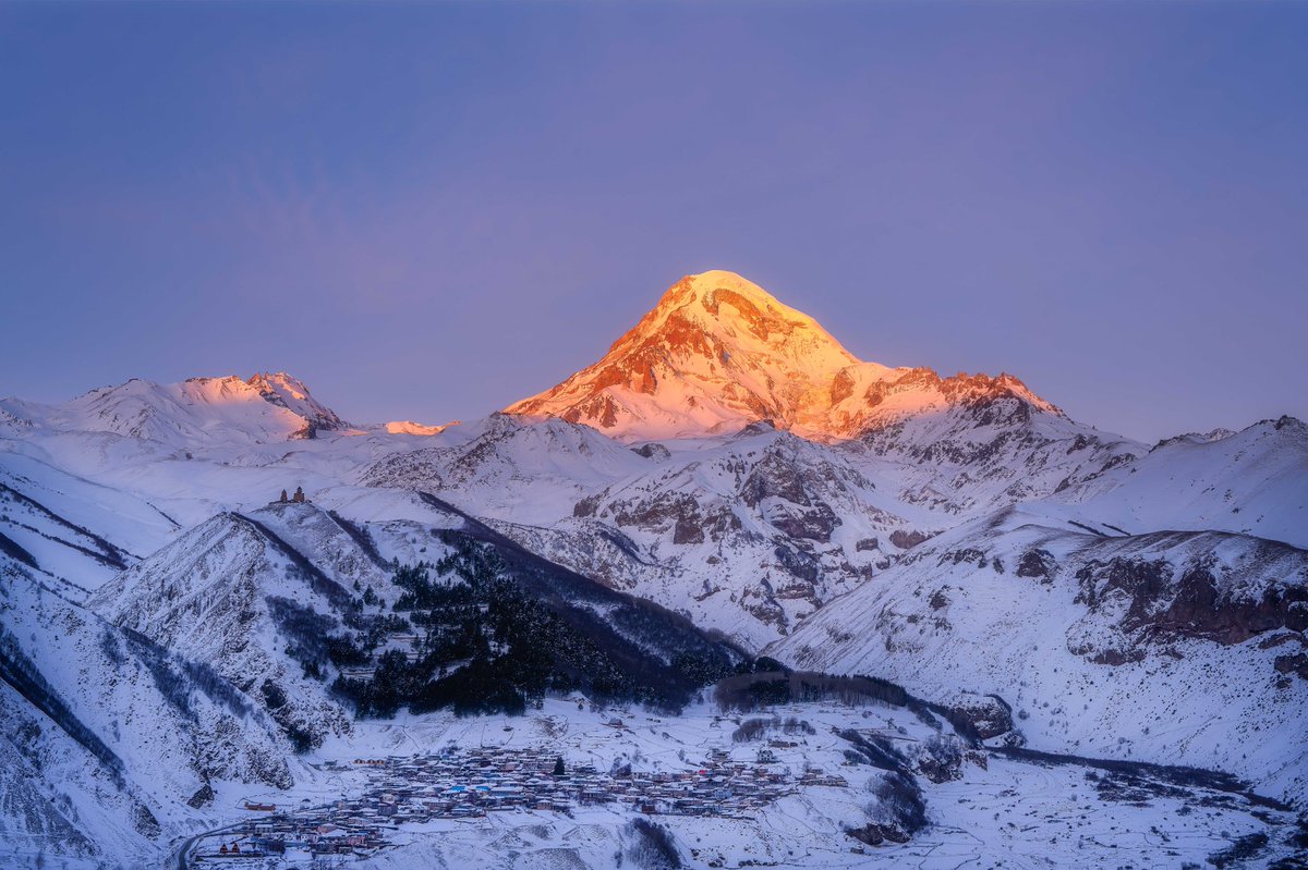 In love with the morning views from Rooms Hotel Kazbegi #georgia #roomshotelkazbegi