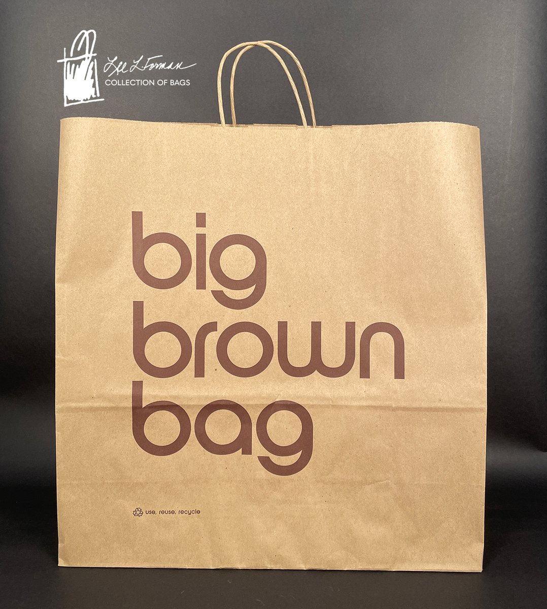 7/365: The iconic 'big brown bag' from Bloomingdale's first appeared in 1973. The bags were originally requested by the linen department to accommodate their large pillows and blankets. It was designed by the Italian graphic and industrial designer Massimo Vignelli. Vignelli designed both the Bloomingdale's 'brown bag' series as well as the company's contemporary logo. But he is perhaps best known for the 1970 New York City Transit Authority Graphics Standards Manual and the subsequent map of the New York subway system.