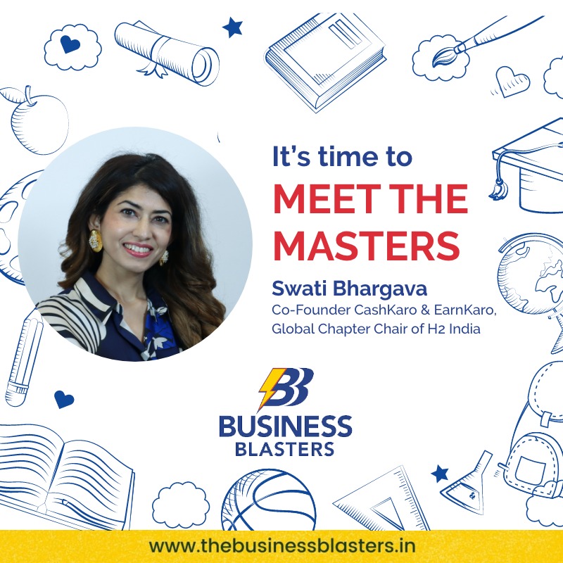Swati Bhargava began her journey as an #entrepreneur by starting a successful cashback #business in the UK. She then brought the concept to India, earning a reputation as one of the top 10 women entrepreneurs in the country with CashKaro.com.

#MeetTheMentors