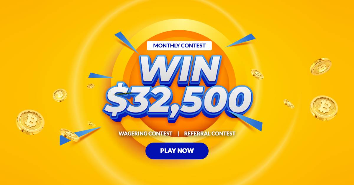 freebitco's tweet photo. $32,500 Monthly Contest - Play Big, Win Big in January!

Wager on the Multiply BTC/Betting and refer new users to FreeBitcoin to grab a share of the grand prize!

#FreeBitcoin #Bitcoin #BTC 
#MonthlyContest #Contest #Crypto #WinBTC 
#cryptocurrency https://t.co/XzrX0P7HtU