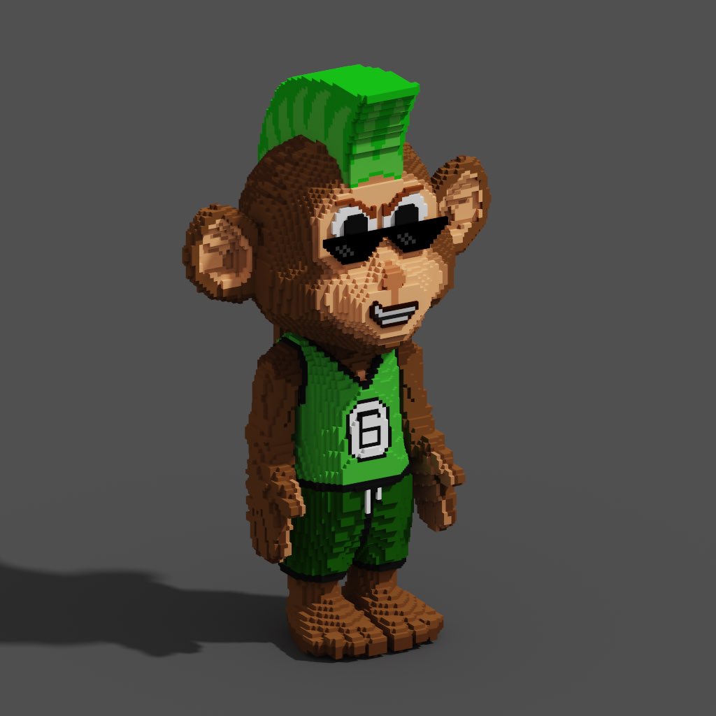punkyapesclub's tweet photo. 7K Strong on Twitter! Here is a full 3D Baby PAC. Who all are excited to unfreeze some soon? https://t.co/M9pXPjATEt