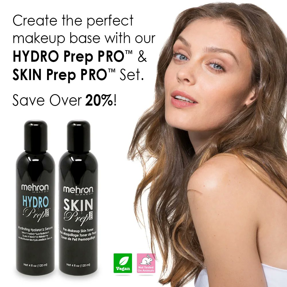 Mehron Makeup on X: Hydro Prep Pro™ hydrates and nourishes skin