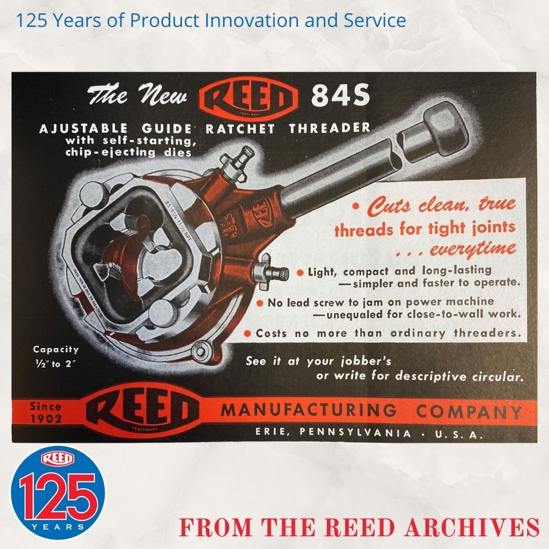 ReedPipeTools's tweet photo. Check out this REED ad from 1948! Thanks @PHCPPros Wholesaler for sharing!

#TheWholesaler #Flashback #ReedPipeTools #ReedMfgco #125thanniversary https://t.co/kbDjlDtRRx