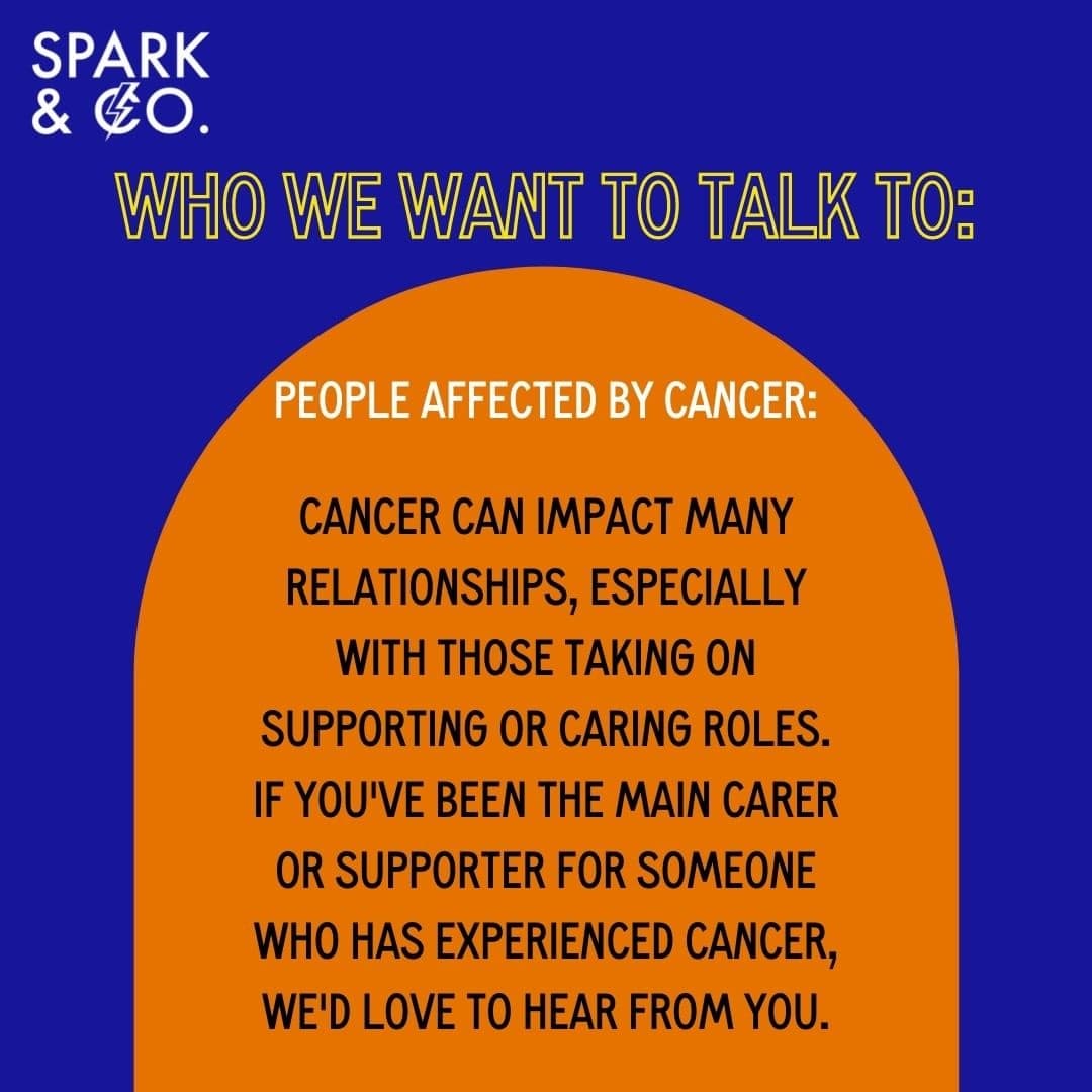 cystersgroup's tweet photo. Paid research opportunity! 

Our friends at @Sparkandco_ and @_unmistakables are on a mission to better understand how cancer services and support can be improved for people from underrepresented backgrounds. 

https://t.co/RFkVnkBFaV https://t.co/j8izyuHH8c