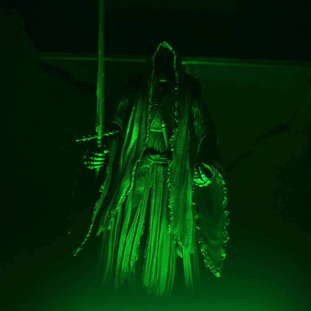 Loving these <a href="/CollectDST/">Diamond Select Toys</a> #lordoftherings figures! #nazgul #ringwraith