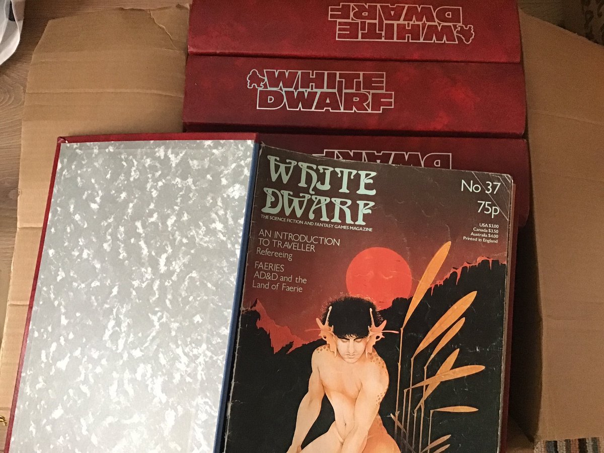 Attic box 2 👀 #WhiteDwarf <a href="/DailyDwarf/">Daily Dwarf</a>