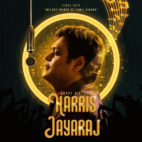 I'm extremely happy to release this official Common DP design for Melody Prince of Tamil Cinema @Jharrisjayaraj sir! 🤗💙 CDP Designed by : @Rifki_RM_Offl Thank you so much @IsaiMinnalHJ team #HarrisJayaraj /#HBDHarrisjayaraj