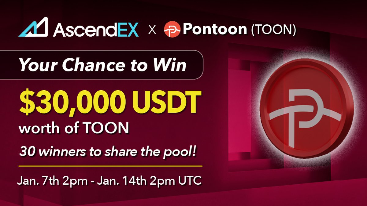 PontoonFi's tweet photo. 🚀 $30,000 Pontoon #Giveaway 🚀

How to Enter?
➡️ Provide your #AscendEX UID
➡️  Unlock entries
➡️  Earn rewards!

Ready to get started? Click here ⤵️ 
https://t.co/FAPHp7168o https://t.co/0JeInOUUZp