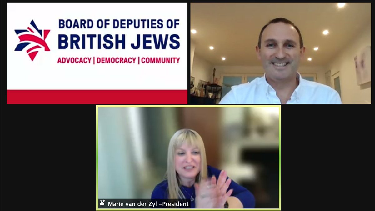 We were pleased to have heard from Adam Dawson <a href="/adamdaviddawson/">Adam David Dawson</a>, Chair of <a href="/JamiPeople/">Jami</a> at our last Plenary encouraging all our affiliated organisations to support and participate in The Jami Mental Health Awareness Shabbat (MHAS) this evening. #mhas #mentalhealth