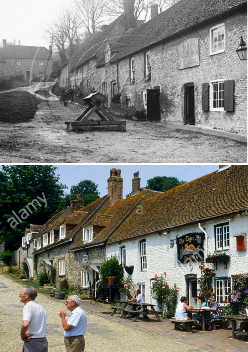 My 4x Great Grandfather Was The Innkeeper at This Pub Between 1820 and 1850. The First Photo is From 1890 and the Second is Present Day. https://t.co/uRjdrr5Ila